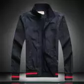jaqueta gucci jacket homme 2020 gg classic navy blue